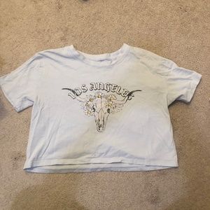 Like new Hollister crop top “los Angeles” sz small